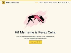 Free Kenta Breeze WordPress Theme