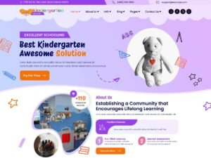 Free Kindergarten Playschool WordPress Theme