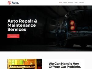 Free Kortez Auto WordPress Theme