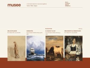Free Musee WordPress Theme