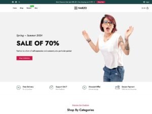 Free Narzo Lite WordPress Theme