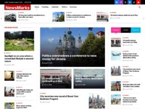 Free NewsMarks  WordPress Theme