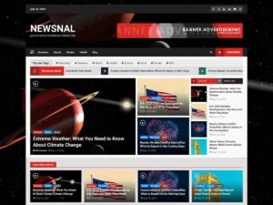 Free Newsnal WordPress Theme