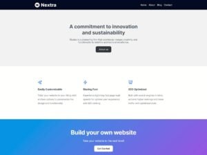 Free Nextra WordPress Theme