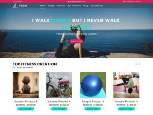Free Prime Yoga Classes WordPress Theme