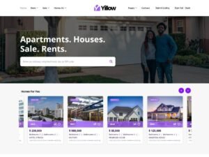Free Real Estate Yillow WordPress Theme