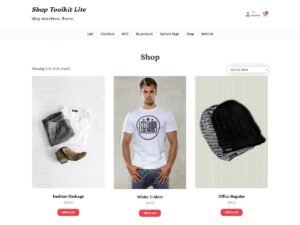 Free Shop Toolkit Lite WordPress Theme