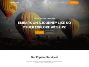 Free Travelsite WordPress Theme