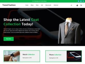 Free Trend Fashion  WordPress Theme