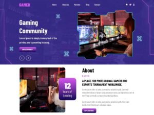 Free VR Games  WordPress Theme