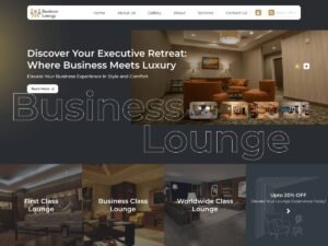 Free VW Business Lounge WordPress Theme