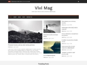 Free Vivi Mag WordPress Theme