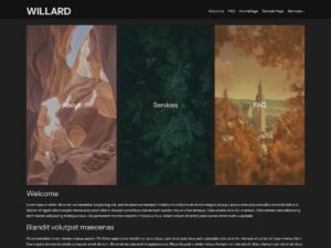 Free Willard Design WordPress Theme