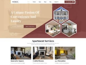 Free Apartment Rental Services WordPress Theme