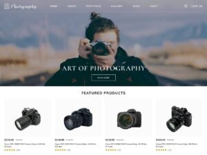 Free Aster Photography WordPress Theme