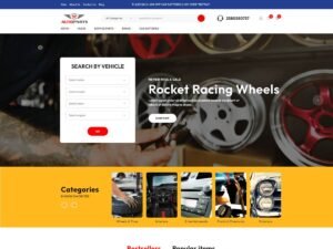 Free Carparts Store Lite WordPress Theme