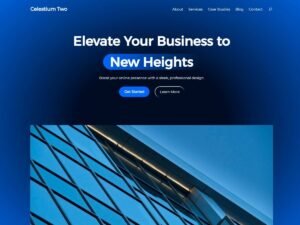 Free Celestium Two WordPress Theme