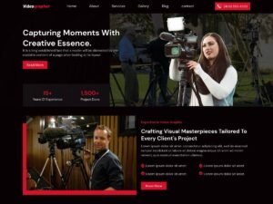 Free Cinematic Videos WordPress Theme