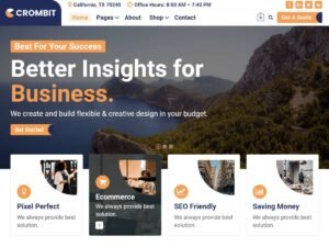 Free Crombit WordPress Theme