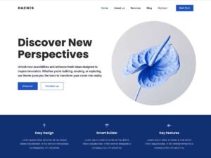 Free Dacnis WordPress Theme