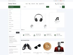 Free Daraz Store WordPress Theme