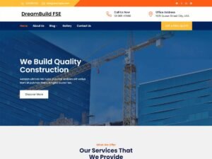Free DreamBuild FSE WordPress Theme