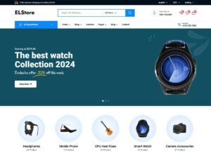 Free Electronic Store WordPress Theme