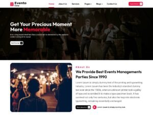 Free Evento Corp WordPress Theme