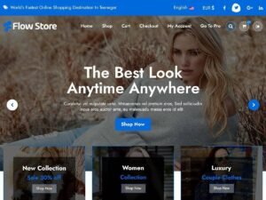 Free Flow Store WordPress Theme