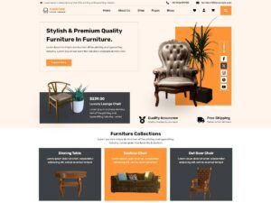 Free Furniture Shop Blocks WordPress Theme