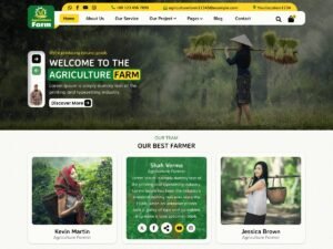 Free Garden Farm WordPress Theme