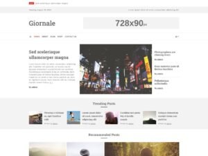 Free Giornale WordPress Theme