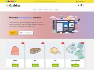 Free Grabber WordPress Theme
