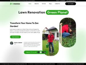 Free Greenex WordPress Theme