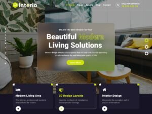Free Interio WordPress Theme