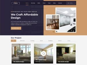 Free Interior Decor Consultation WordPress Theme