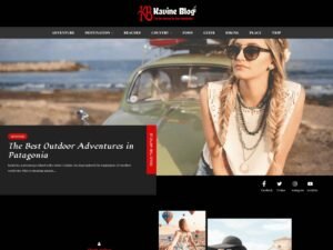 Free Kavine Blog WordPress Theme