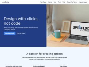 Free LexiaDesign WordPress Theme