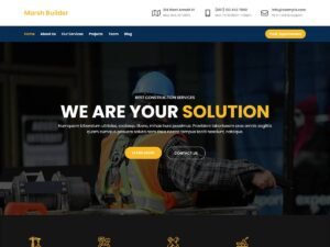 Free Marsh Builder WordPress Theme