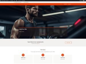 Free MaximGym WordPress Theme