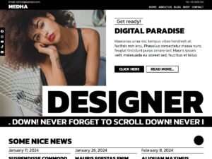 Free Medha WordPress Theme