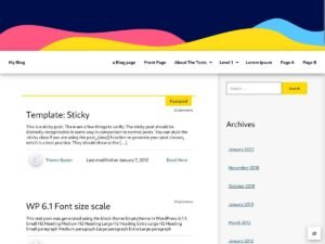 Free MinimalistFlex WordPress Theme