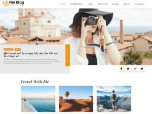 Free Mix Blog WordPress Theme