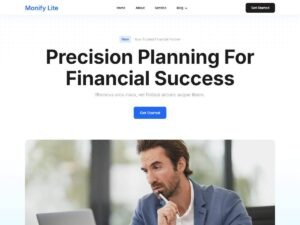 Free Monify Lite WordPress Theme