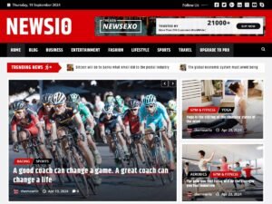 Free Newsio WordPress Theme