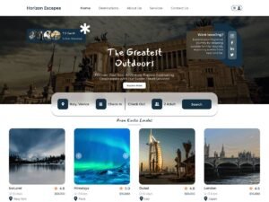 Free Omega Travel Agents WordPress Theme