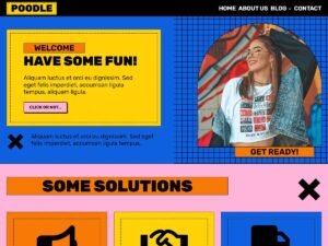 Free Poodle WordPress Theme