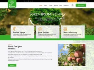Free Prime Ecology WordPress Theme