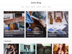 Free Quiet Blog WordPress Theme