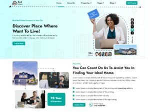 Free Real Estate Development WordPress Theme